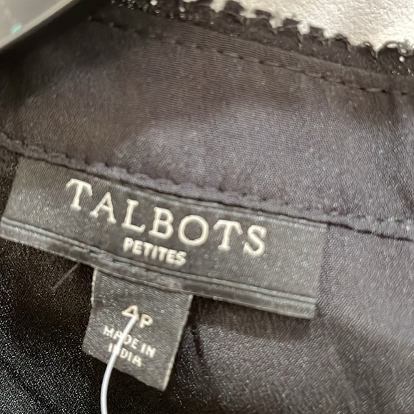 Talbots summer floral dress, size 4P, NWT - Picture 5 of 13